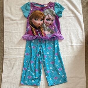 Disney Frozen Pajama Set - Purple and Teal